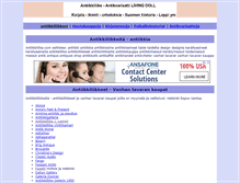 Tablet Screenshot of antiikkiliike.com